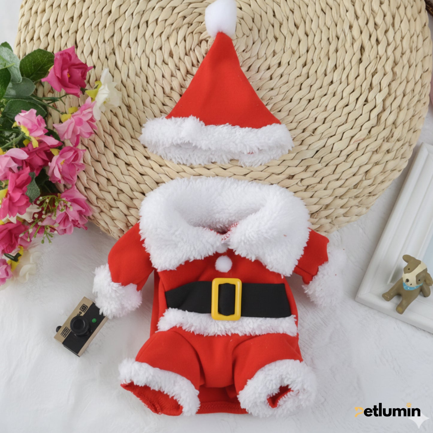 Petlumins™ Christmas Santa Pet Costume
