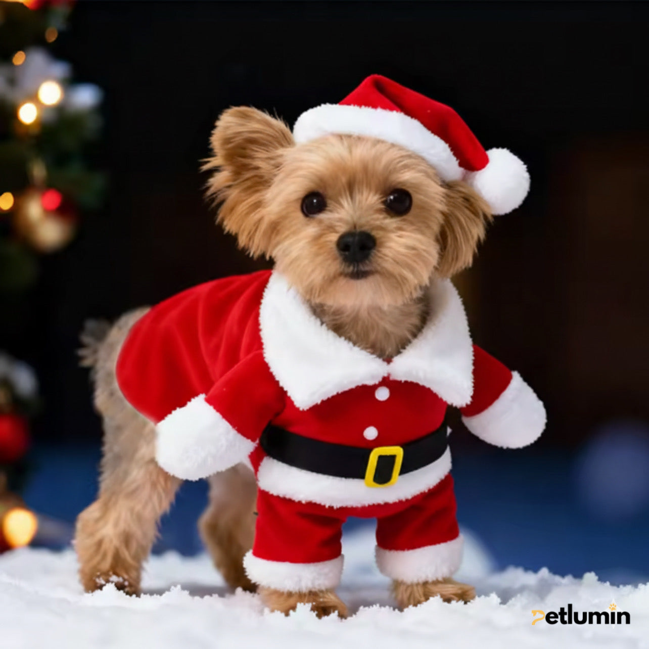 Petlumins™ Christmas Santa Pet Costume